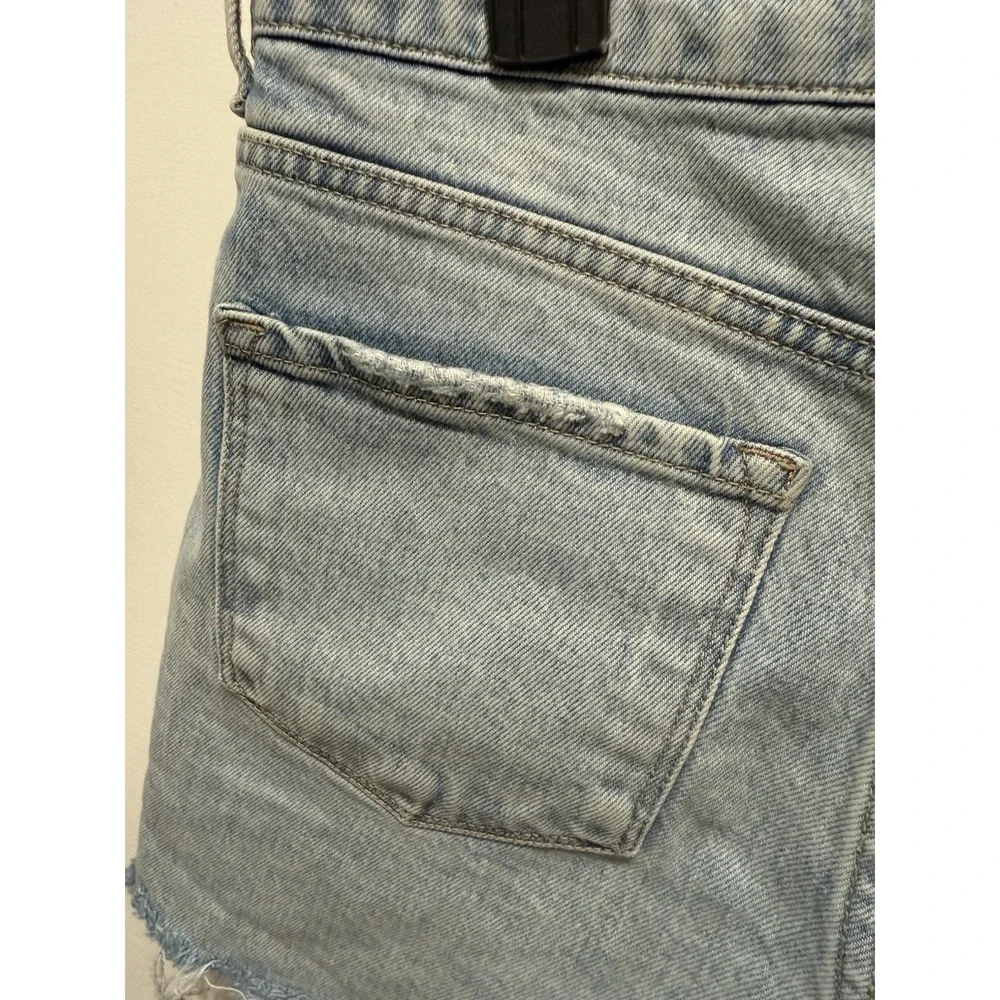 Flying Monkey Shorts size 28 Light Blue Denim‎ Jean High Rise Summer Boho Size 6